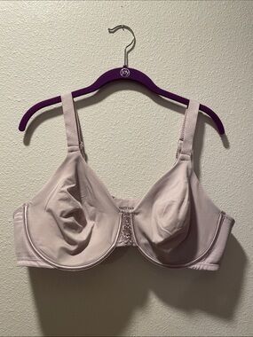 Vanity Fair Light Pink Full Coverage Unlined Bra